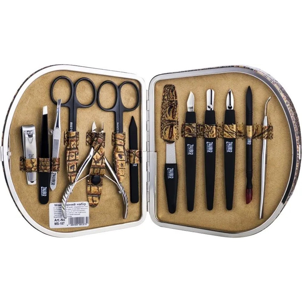 Маникюрный набор Zauber-manicure 13 пр. MS-187