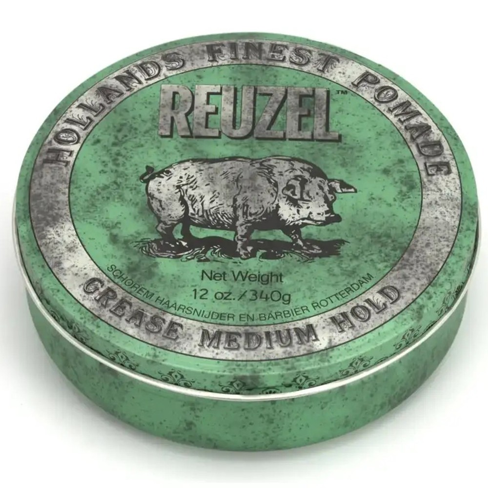 Мужской воск для укладки волос Reuzel Green Grease Medium Hold 340 г 869519000068