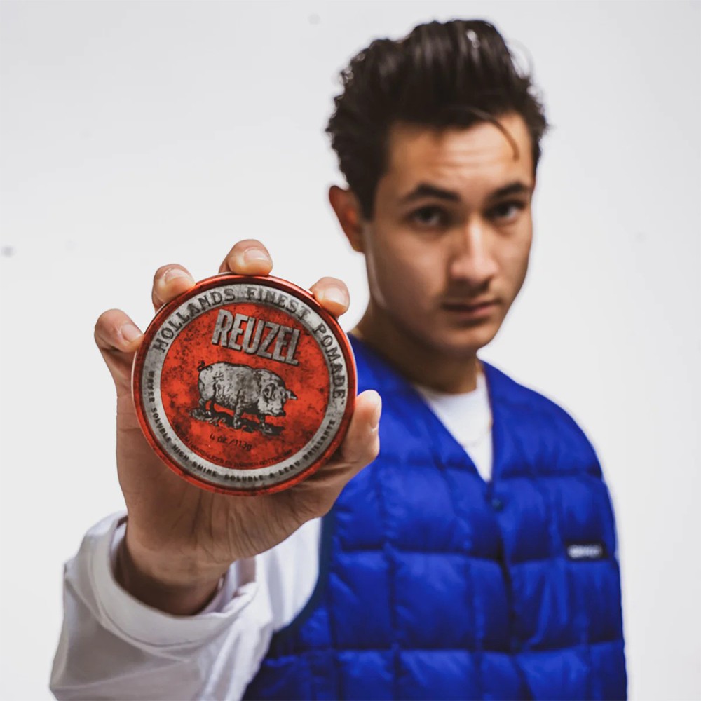 Помада для укладки волос Reuzel Red Water Soluble High Sheen 340 г 869519000006