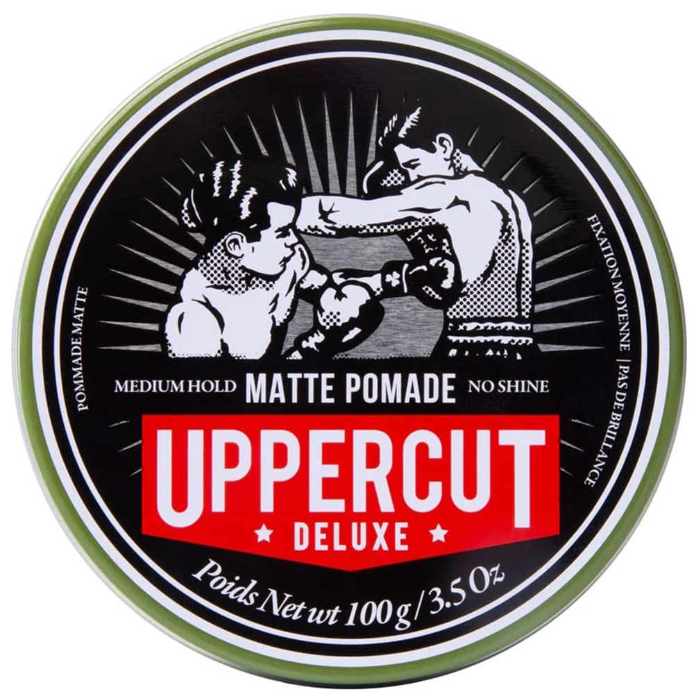 Матовая помада для укладки волос Uppercut Deluxe Matte Pomade Tin 300 г 815049025767