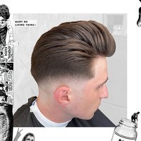 Матовая помада для укладки волос Uppercut Deluxe Matte Pomade Tin 300 г 815049025767