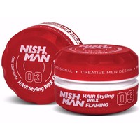 Фото Воск для укладки волос Nishman Hair Styling Wax 03 Flaming 150 мл 8681665066024