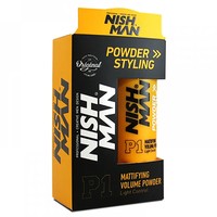Пудра для укладки волос Nishman Matte Finish Volume Powder And Styling 20 г 8681665066932
