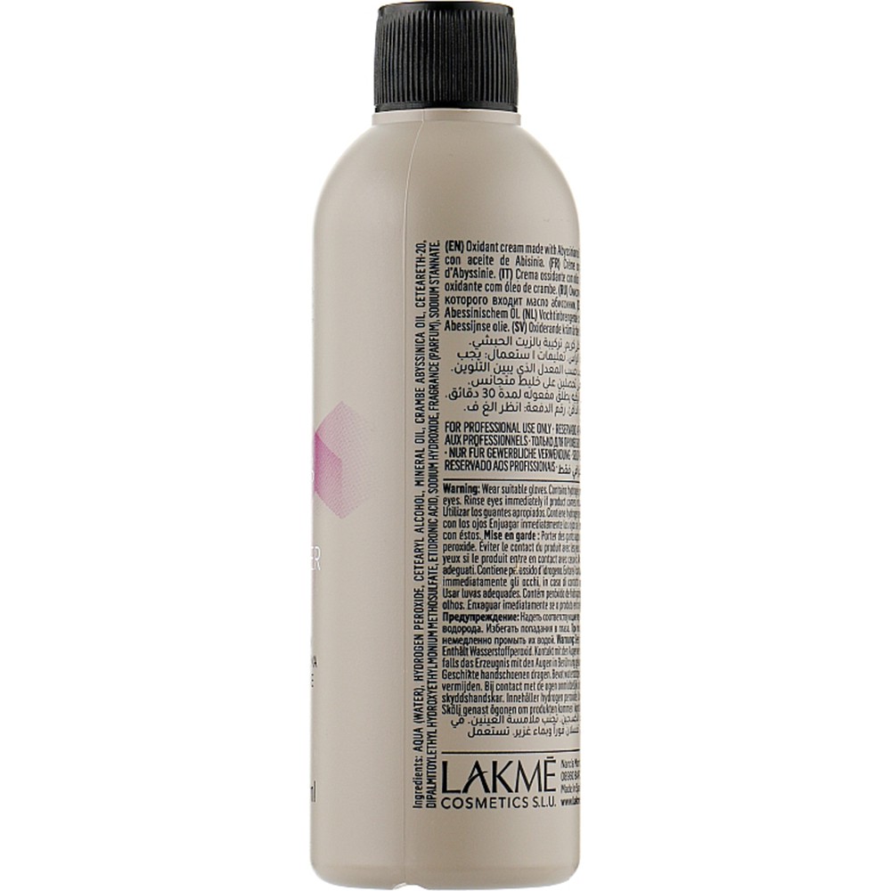 Стабилизированный крем-окислитель Lakme Collage Hydrox 6V (1,8%) 120 мл 40011