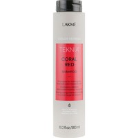 Шампунь для обновления цвета красных оттенков волос Lakme Teknia Color Refresh Coral Red 300 мл 44232