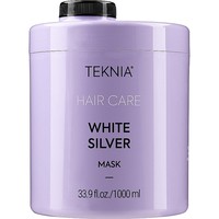 Тонирующая маска для нейтрализации желтого оттенка Lakme Teknia White Silver Mask 1000 мл 44021