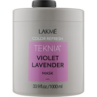Маска для обновления цвета фиолетовых оттенков волос Lakme Teknia Color Refresh Violet Lavender Mask 1000 мл 44281