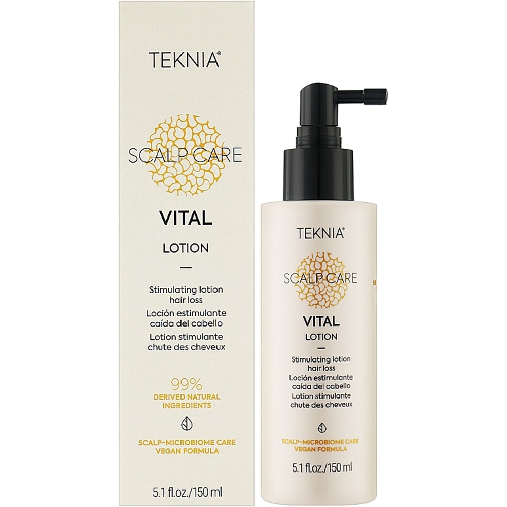 Стимулирующий лосьон для предотвращение выпадения волос Lakme Teknia Scalp Care Vital Lotion 150 мл 44373