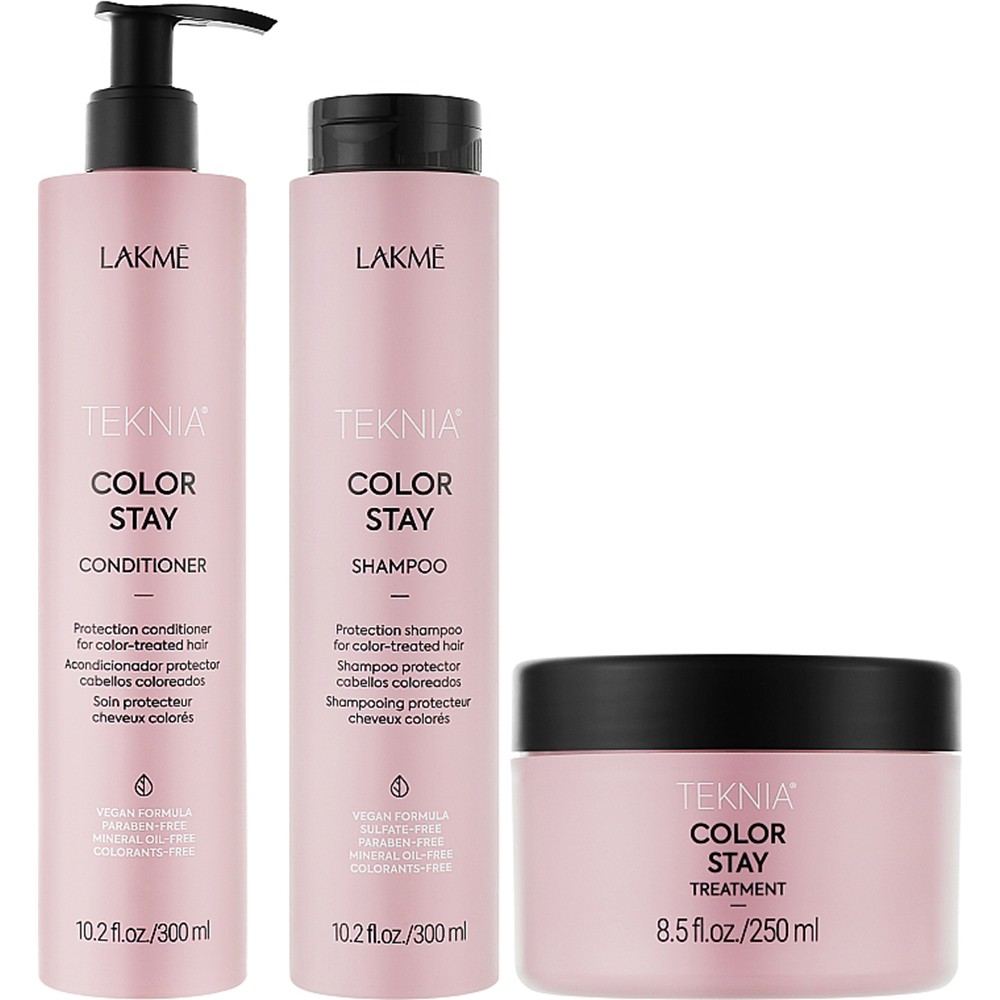 Подарочный набор по уходу за волосами на 3 предмета Lakme Retail Pack Color Stay 44516