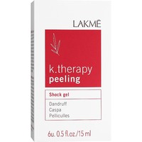 Фото Гель для волос быстродействующий от перхоти Lakme K.therapy Peeling Shock Gel 6х15 мл 43622