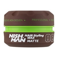 Воск для укладки волос Nishman Hair Styling Wax 08 Matte 150 мл 8682035088165