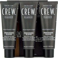 Система маскировки седых волос уровень 5-6 American Crew Precision Blend Medium Ash 3x40 мл 738678248331