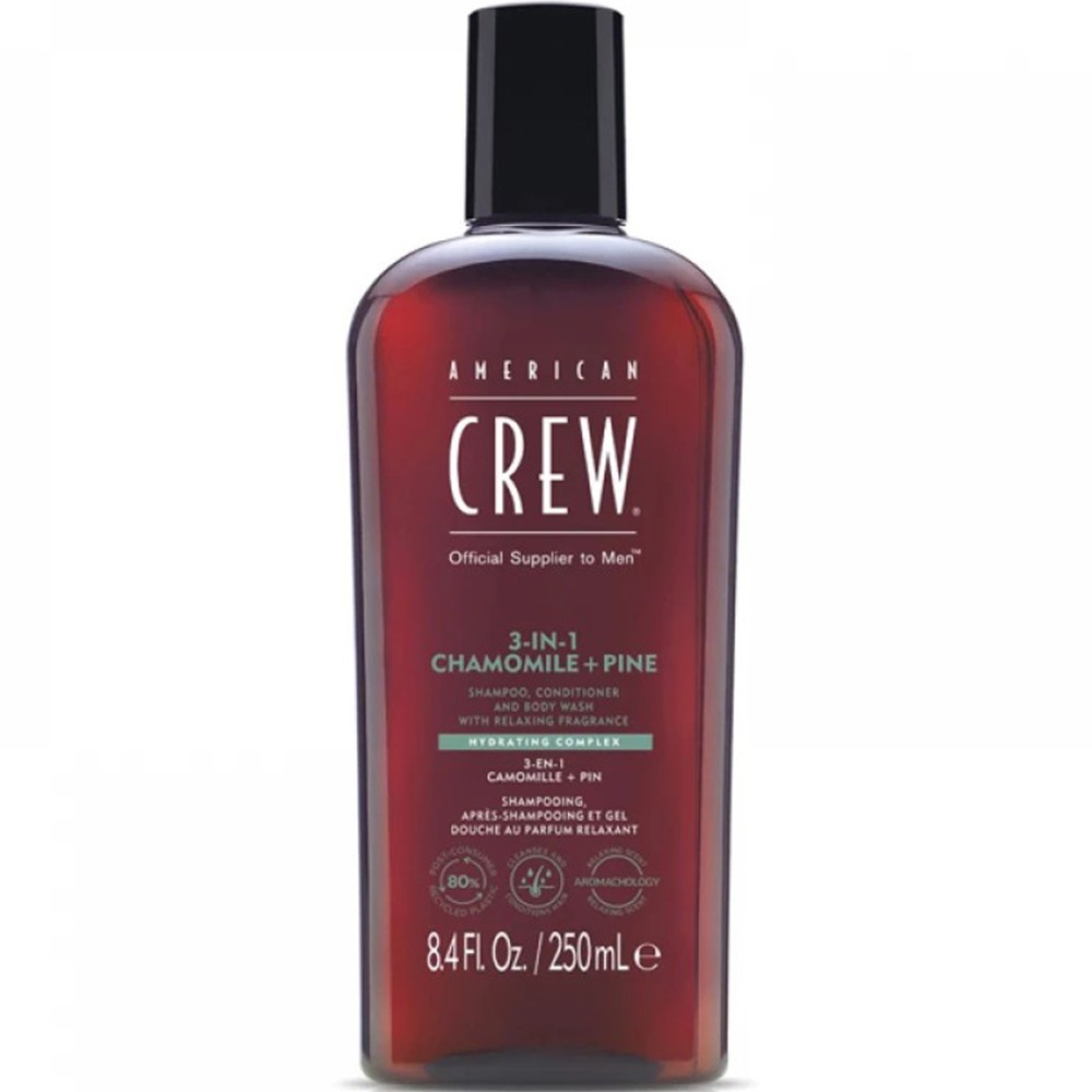 Шампунь 3 в 1 по уходу за волосами и телом American Crew Relaxing 250 мл 738678003381